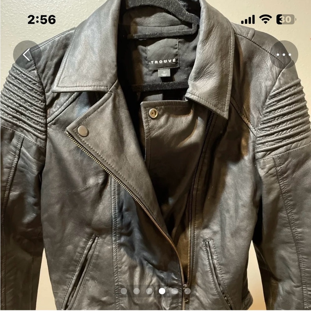 Women’s Trouve Leather Jacket